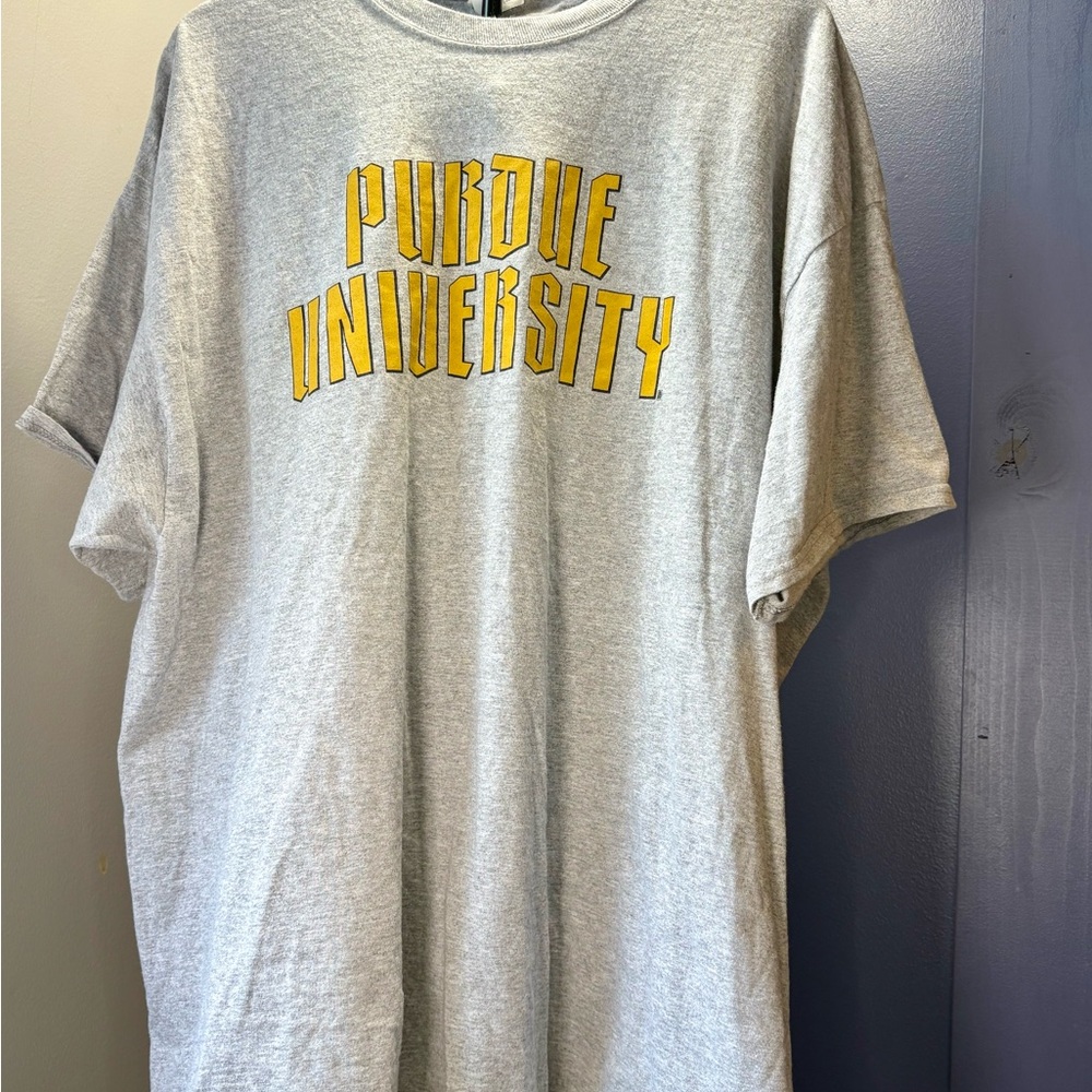 Vintage Purdue University Gray T-Shirt